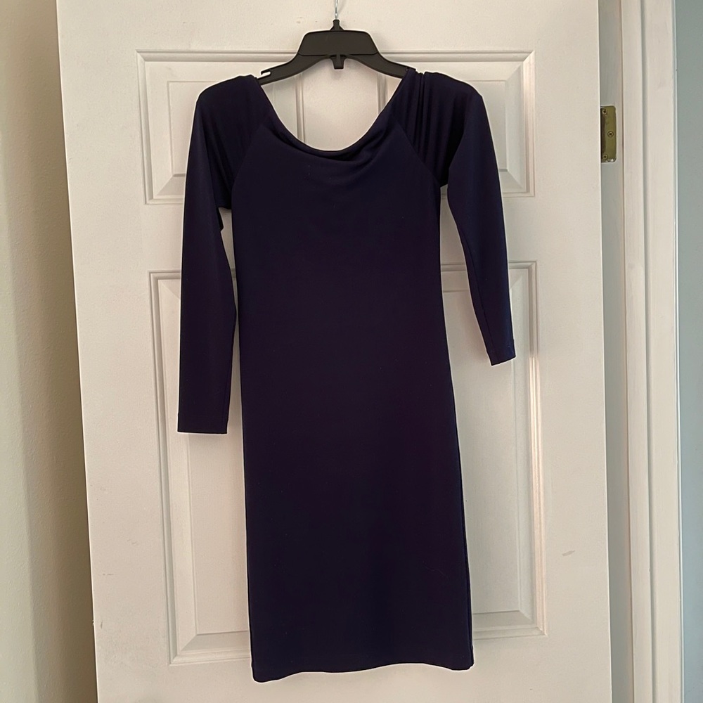 Alice and Olivia Navy Blue dress Size Small